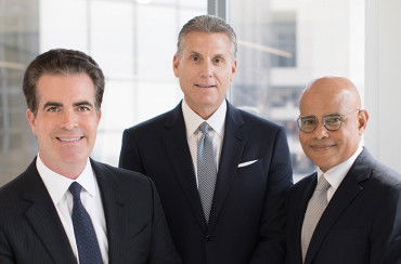The partners at Ross Feller Casey