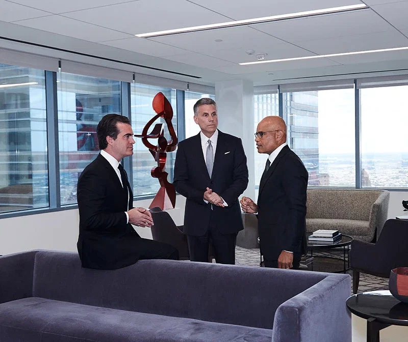 The partners at Ross Feller Casey